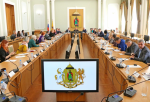 Рязань. Делегация из Калуги познакомилась с музеями города и приняла участие в круглом столе по вопросам охраны объектов культурного наследия