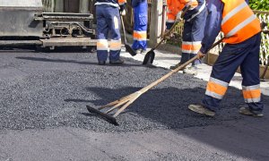 Барнаул.  Дороги в городе  отремонтируют с помощью прогрессивного метода