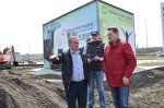 Пенза. Глава администрации Виктор Кувайцев осмотрел земельные участки под строительство новых школ
