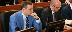 Петрозаводск. Председатель горсовета Геннадий Боднарчук: «Изменение законодательства позволит решить проблему с ливневой канализацией»