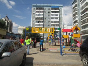 Томск. В городе проверили качество работ по благоустройству дворов и общественных пространств 