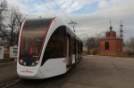 Красноярск. В город прибыла первая партия трамваев, имеющих уникальные характеристики мониторинга дорожной ситуации
