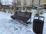 Нижневартовск. Мусор в деле: сквер в городе украсили мебелью и архитектурными формами из переработанного пластика