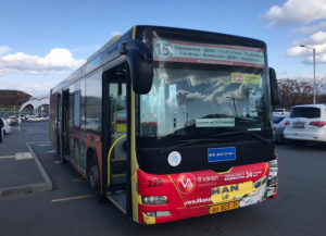 Владивосток. В муниципалитете начала работу система безналичной оплаты проезда в общественном транспорте