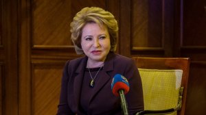Совет Федерации РФ. Председатель Валентина Матвиенко  рассказала о том, что запускать  «Цифровую школу»  нужно как можно скорее