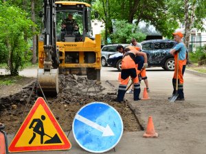 Омск. Нарушенное благоустройство должно быть восстановлено своевременно